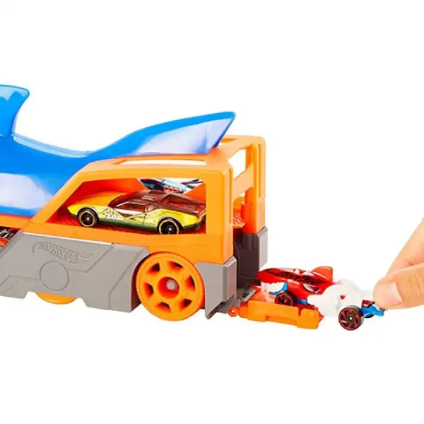 Hot Wheels: Shark Transporter set de joacă cu mașinuță - Mattel imaginea 4