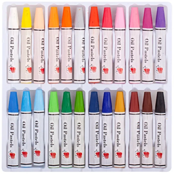 ICO: cretă pastel ulei 24 bucăți imaginea 2