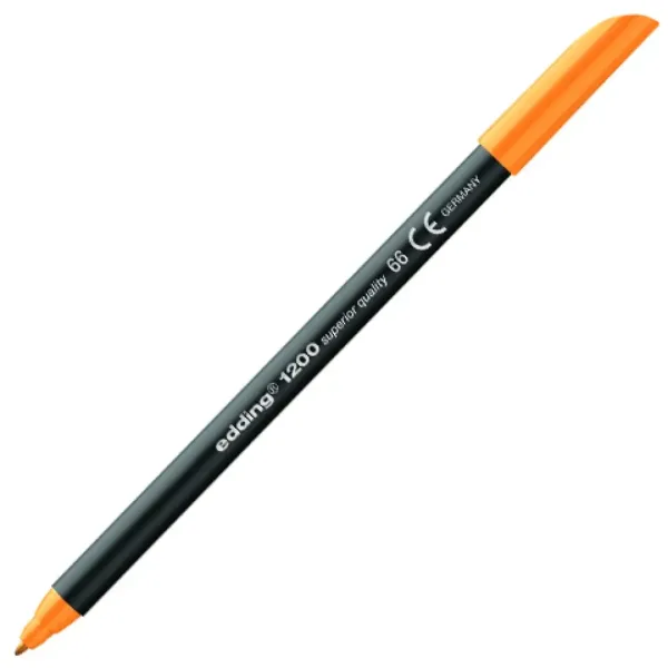 ICO: Edding 1200 marker neon portocaliu D10 (066) imaginea 1