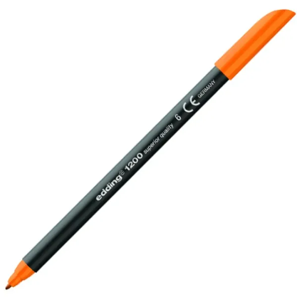ICO: Edding 1200 marker portocaliu imaginea 1