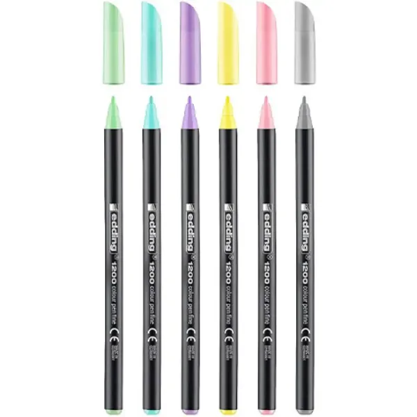 ICO: Edding 1200 set Pastel de 6 bucăți imaginea 2