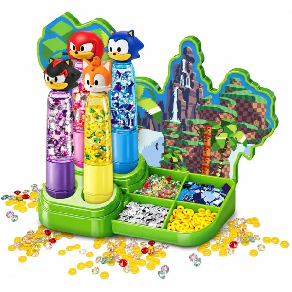 Idea! Ariciul Sonic textmarker creator set creativ - Clementoni imaginea 3