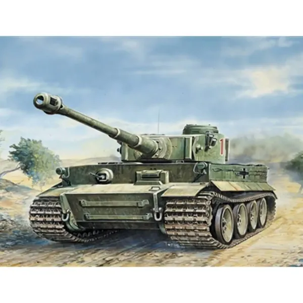 Italeri: machetă de tanc Pz.Kpfw. VI Tiger la scara 1/35 imaginea 7