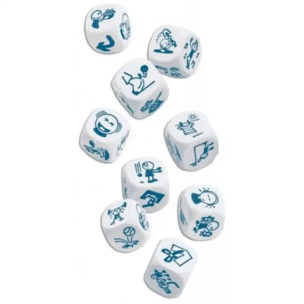 Cubo de povești cu acțiuni joc de cuburi imaginea 2