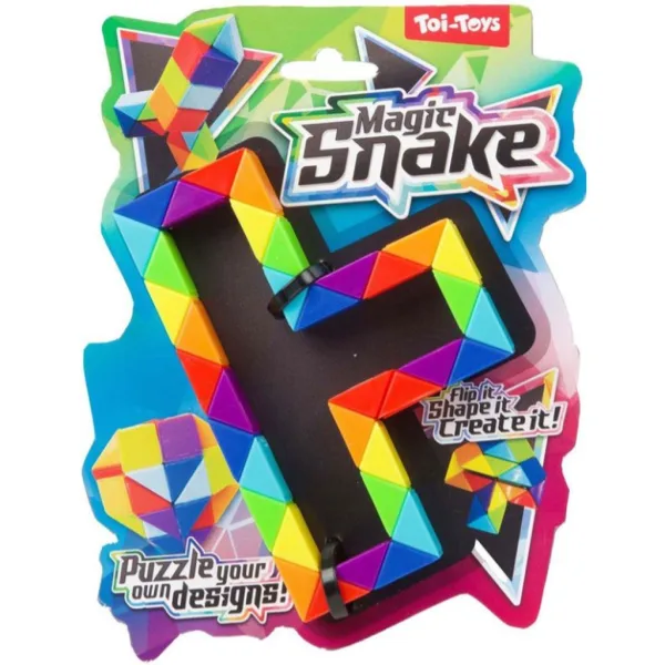 Joc logic cu șarpe colorat Magic Snake imaginea 1