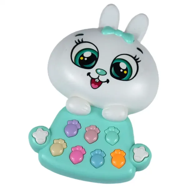 Jucărie muzicală pentru bebeluși Mini Rabbit imaginea 2