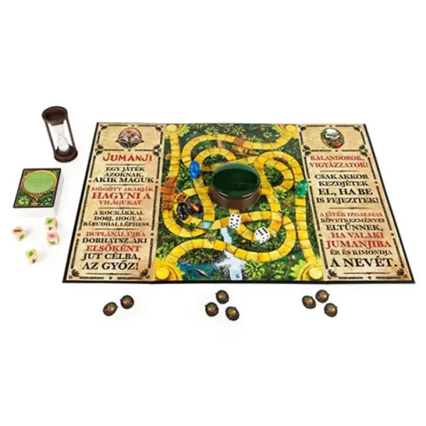 Jumanji joc de societate versiune nouă - Spin Master (limba maghiară) imaginea 2