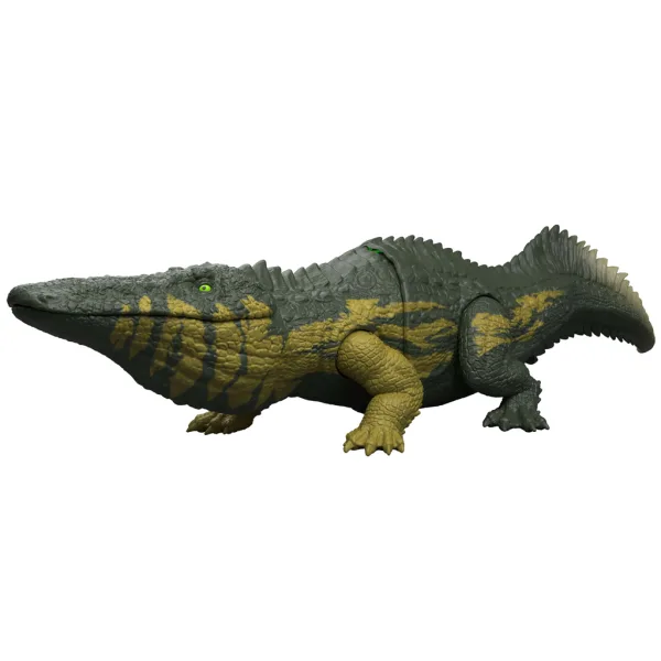 Jurassic World: Dinozaur atacator Stomatosuchus cu sunet și lumină – Mattel imaginea 2