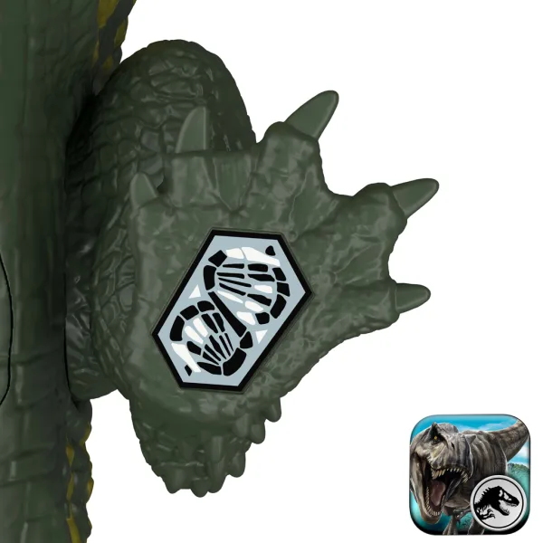 Jurassic World: Dinozaur atacator Stomatosuchus cu sunet și lumină – Mattel imaginea 4