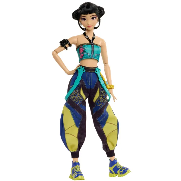 K-Pop Demon Hunter: Zoey păpușă de modă cu arme – Mattel imaginea 6