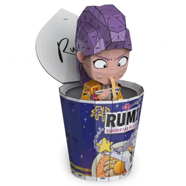 K-Pop Demon Hunters – Rumi bol de ramen 4D puzzle - Spin Master imaginea 2