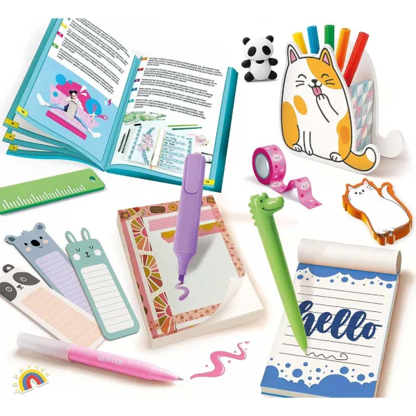 Kids Art: Super Stationery Kit set creativ de jucărie - Lisciani imaginea 2