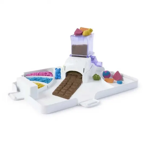 Kinetic Sand: Set de plastilină cu stație de dulciuri - Spin Master imaginea 3