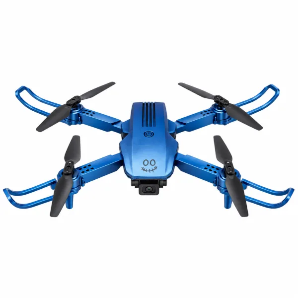 KOO: Kotaro 079 dron pliabil albastru cu telecomandă, cameră dublă și iluminare LED imaginea 2