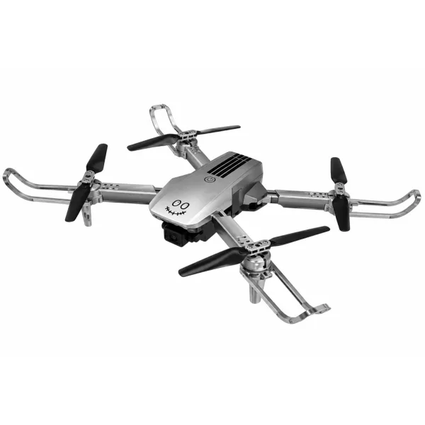 KOO: Kotaro 080 gri dron pliabil cu telecomandă cu cameră dublă și iluminare LED imaginea 2