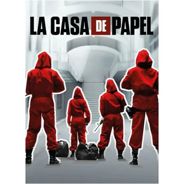 La Casa de Papel: Salopetă roșie, puzzle de 500 de piese - Clementoni imaginea 2