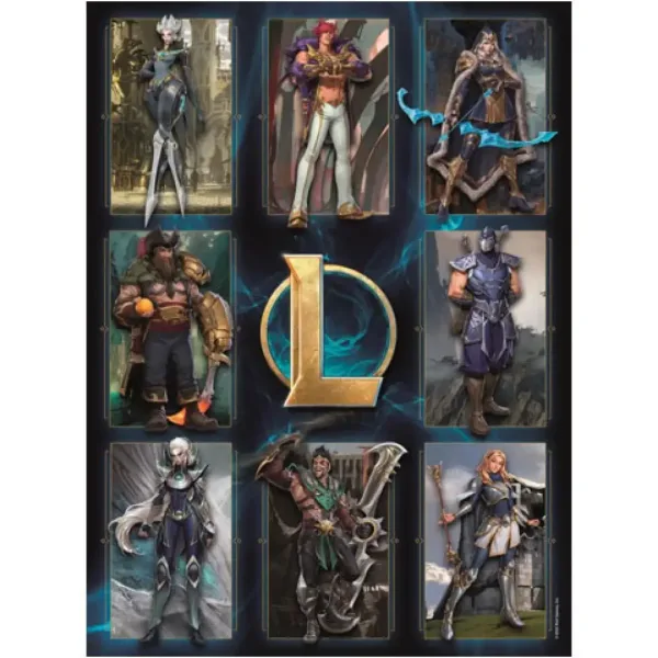 League of Legends: Heroes HQC puzzle 500 bucăți - Clementoni imaginea 2