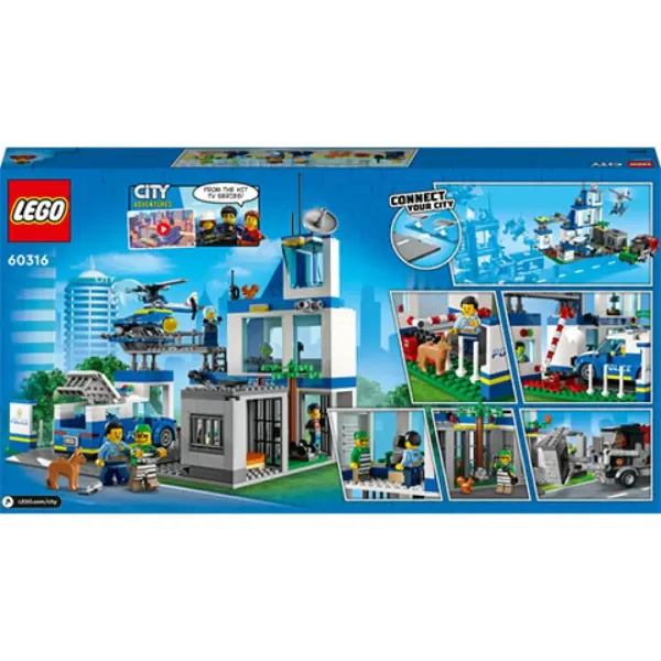 LEGO® City: Secția de Poliție (60316) imaginea 2