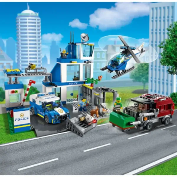 LEGO® City: Secția de Poliție (60316) imaginea 5