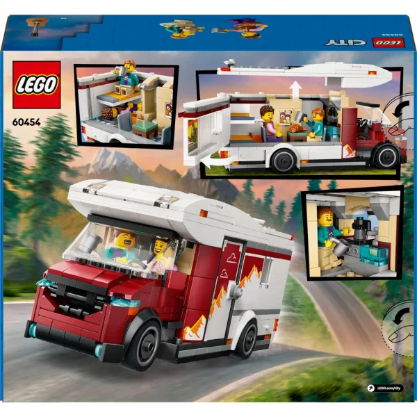 LEGO® City: Camper pentru vacanțe aventuroase (60454) imaginea 5