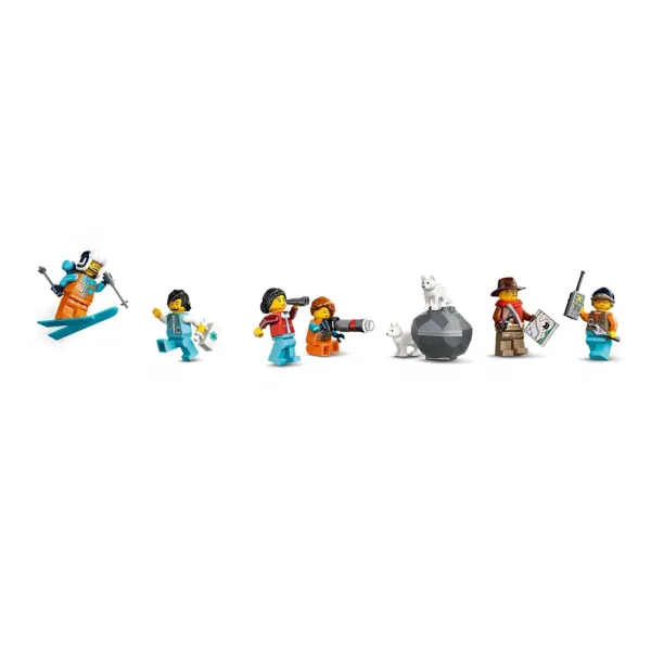 LEGO® City: Trenul expres arctic al exploratorilor (60470) imaginea 3