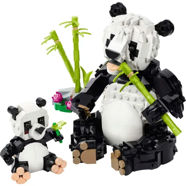 LEGO® Creator: Animale sălbatice: Familie de panda (31165) imaginea 5
