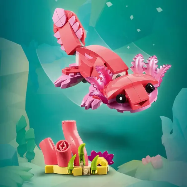 LEGO® Creator: Animale sălbatice: Flamingo roz (31170) imaginea 5
