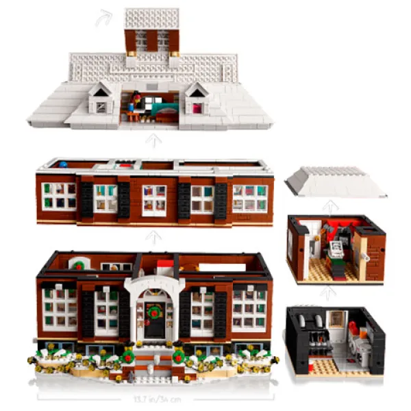 LEGO® Ideas: Singur Acasă Reszkessetek betörők (21330) imaginea 4