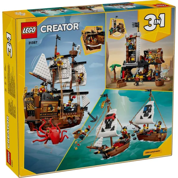 LEGO® Creator: Iconic vas de pirați (31387) imaginea 9