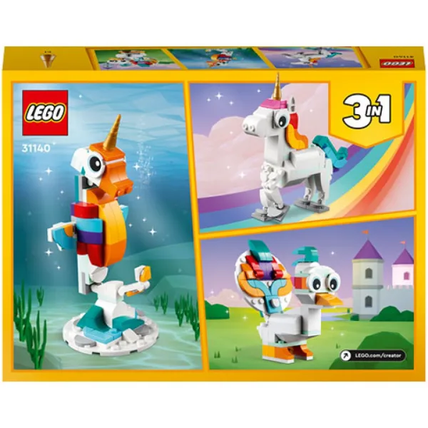 LEGO® Creator: Unicorn magic 3 în 1 (31140) imaginea 2