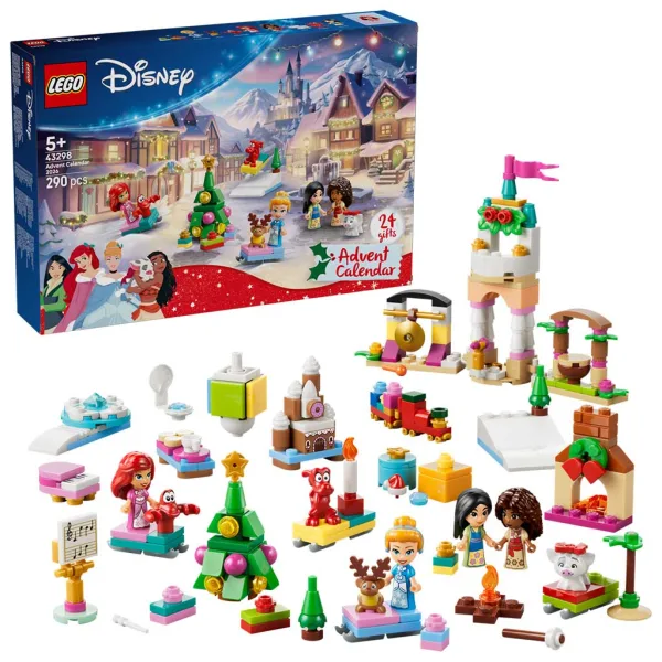 LEGO® Disney Prințese: Calendar de Advent 2026 (43298) imaginea 2