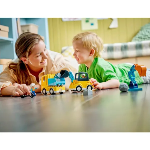 LEGO® DUPLO®: 3 în 1 utilaje de construcție (10475) imaginea 4
