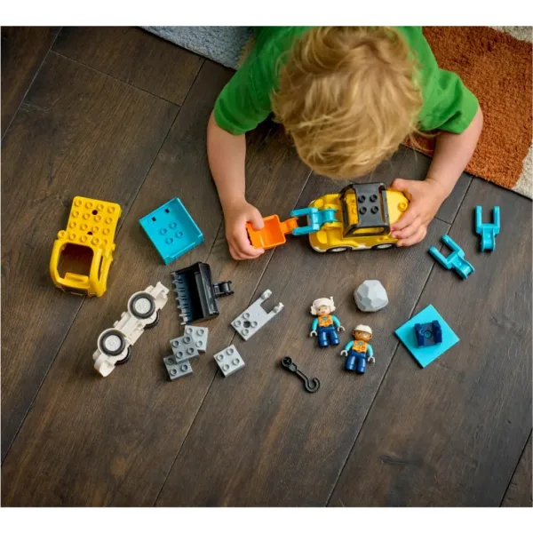 LEGO® DUPLO®: 3 în 1 utilaje de construcție (10475) imaginea 5