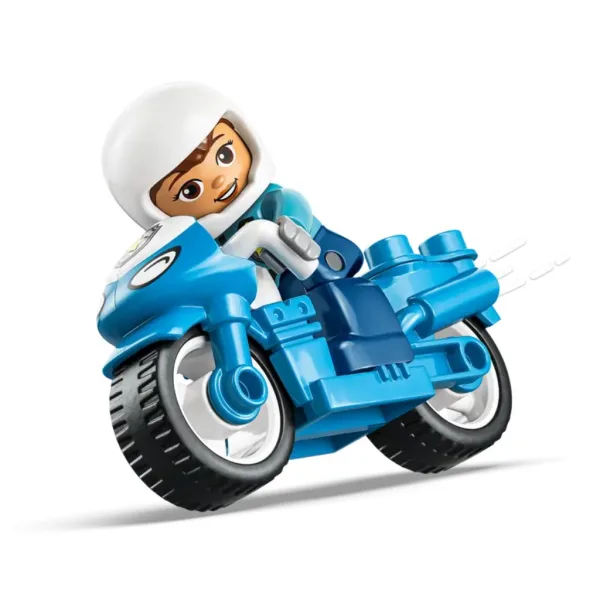 LEGO® DUPLO®: Motocicletă de poliție albastră (10471) imaginea 2