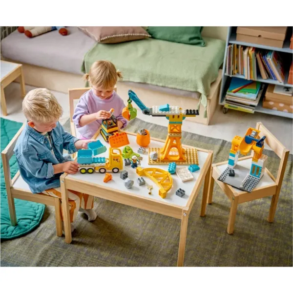 LEGO® DUPLO®: 3 în 1 zonă de construcție și utilaje (10476) imaginea 5