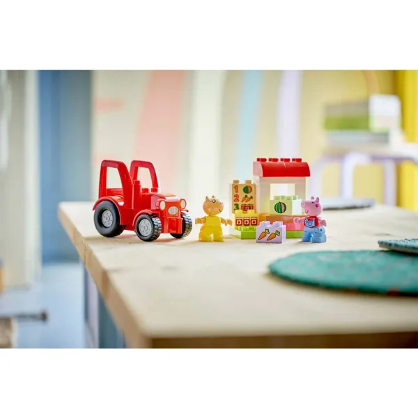 LEGO® DUPLO®: Tractor și piață (10468) imaginea 6