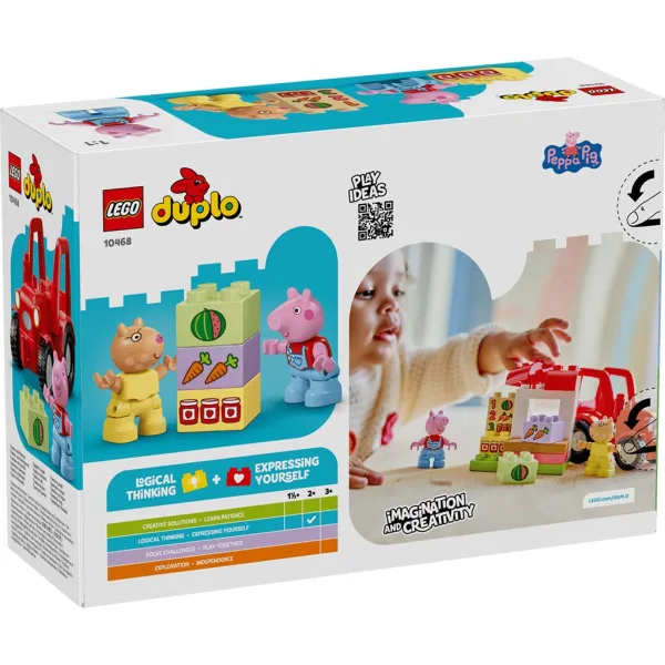 LEGO® DUPLO®: Tractor și piață (10468) imaginea 7