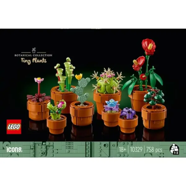 Lego® Icons: Plante mici în ghiveci (10329) imaginea 8