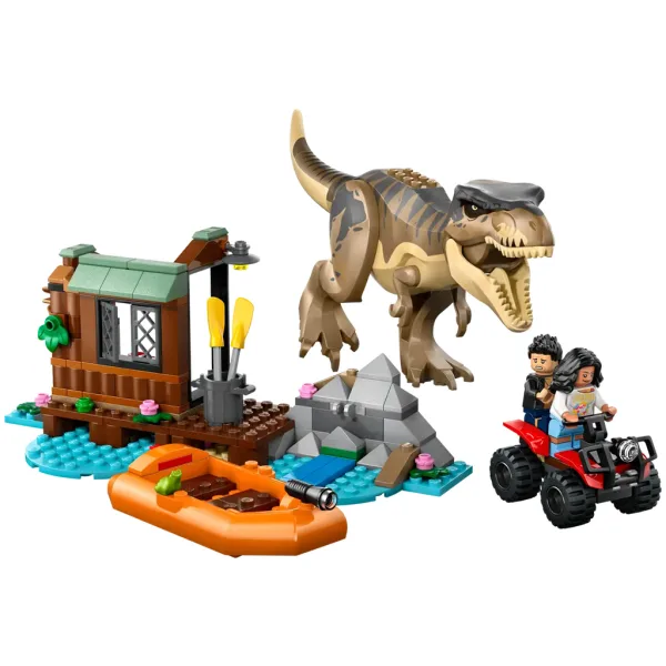 LEGO® Jurassic World: Evadare de T-Rex la râu (76975) imaginea 2