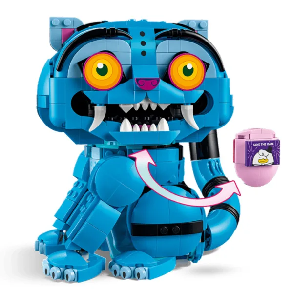 LEGO® KPop Demon Hunters™: Tigru Derpy și Pasărea Sussie (72537) imaginea 5