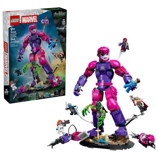LEGO® Marvel: Lupta eroică a Vânătorilor: Trezirea Doctorului Doom (76348) imaginea 1
