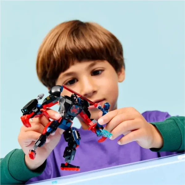 LEGO® Marvel: Miles Morales robot vs. Spider-Man 2099 (76337) imaginea 4