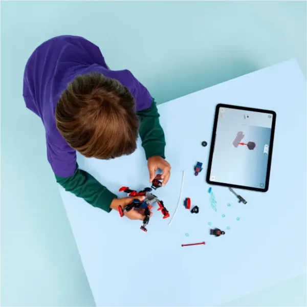 LEGO® Marvel: Miles Morales robot vs. Spider-Man 2099 (76337) imaginea 5