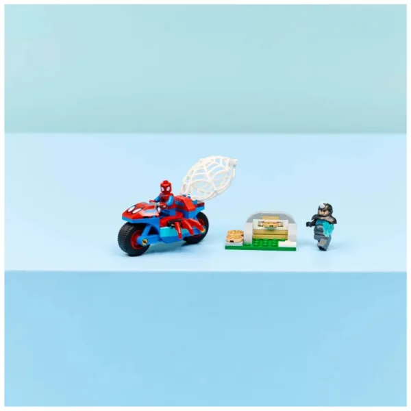 LEGO® Marvel: Spider-Man pe motocicletă vs. Rhino (11206) imaginea 5