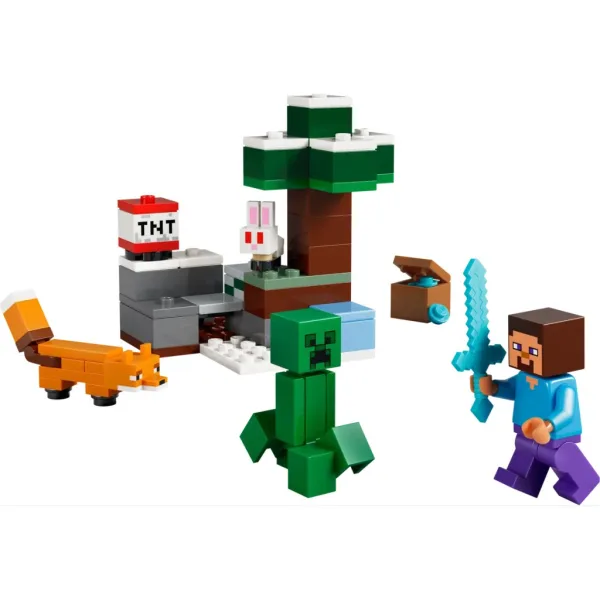 LEGO® Minecraft: Aventurile lui Steve în junglă (21583) imaginea 2