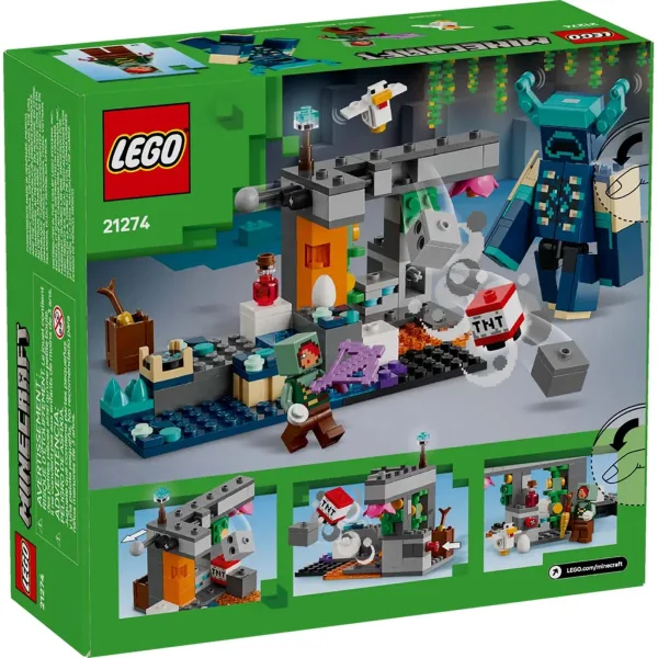 LEGO® Minecraft: Întâlnire cu Păzitorul (21274) imaginea 2
