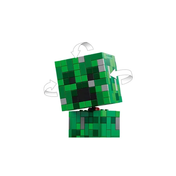 LEGO® Minecraft: Un Creeper™ (21276) imaginea 4