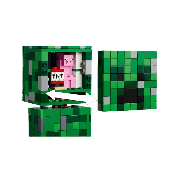 LEGO® Minecraft: Un Creeper™ (21276) imaginea 5