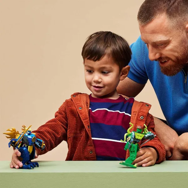 LEGO® Ninjago: Bătălia lui Jay în armură de dragon (71853) imaginea 5