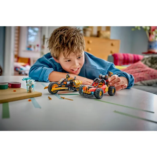 LEGO® Ninjago: Vehiculele combinabile ale lui Kai și Cole (71864) imaginea 5